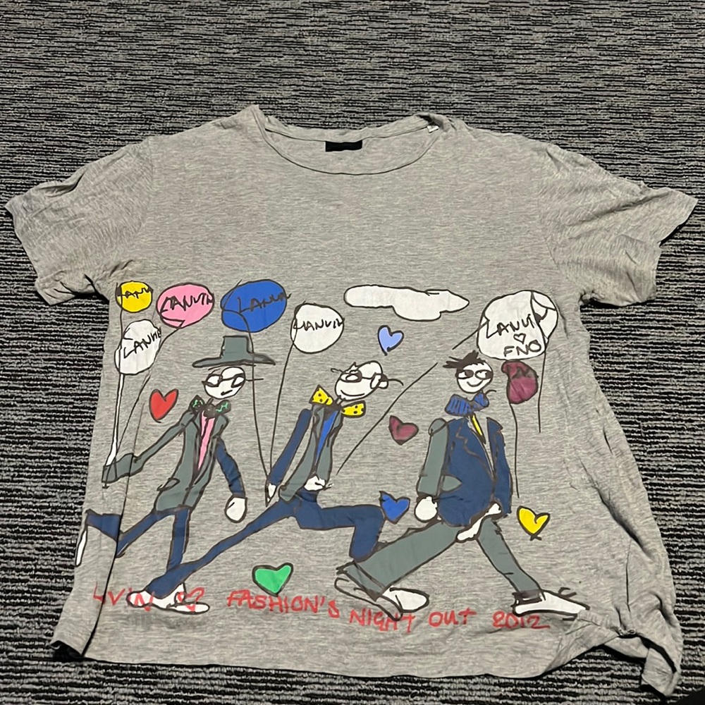 Lanvin fashion night out 2012 shirt L worn